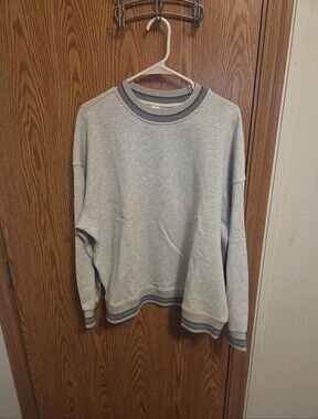 Lululemon Perfectly Oversized Ringer Crew Sweatshirt Sz Large Women's NWT